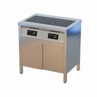 Плита индукционная 2-х конфорочная ЦМИ ПИ-2ТДК 820